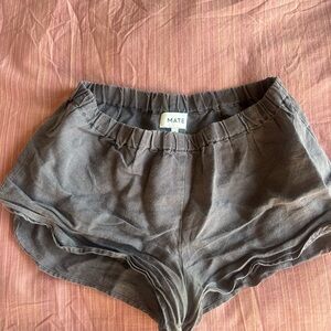 Mate the Label Linen Hot Shorts